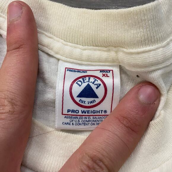 VINTAGE THEHARRISPOLLONLINE PROMO NEWS JOURNALISM SHIRT XL - Picture 3 of 5